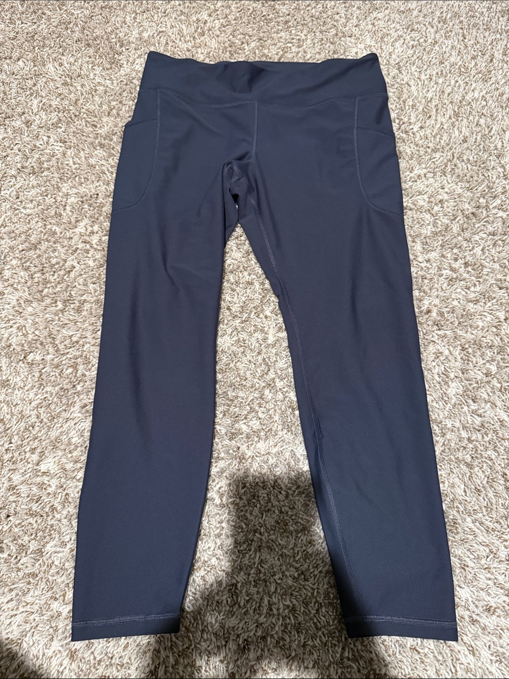 Old Navy Navy Blue High-Rise Active Leggings